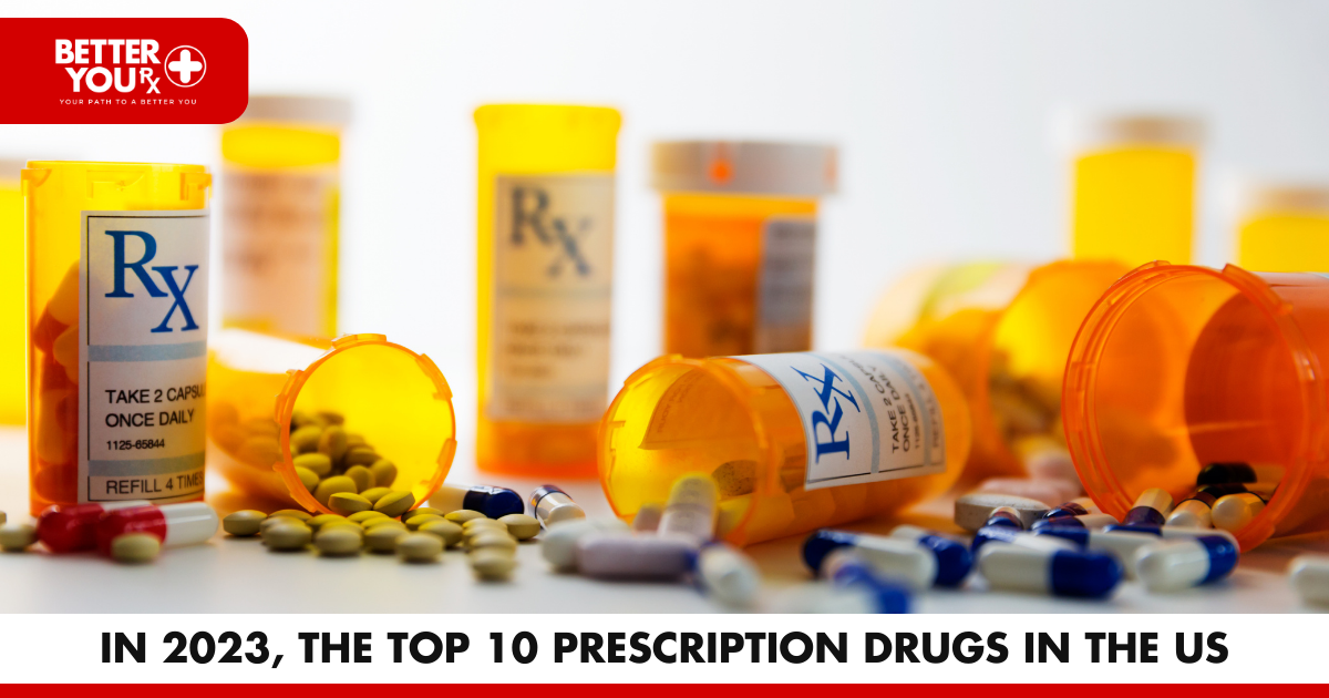 In 2023, the top 10 prescription drugs in the US | Better You Rx