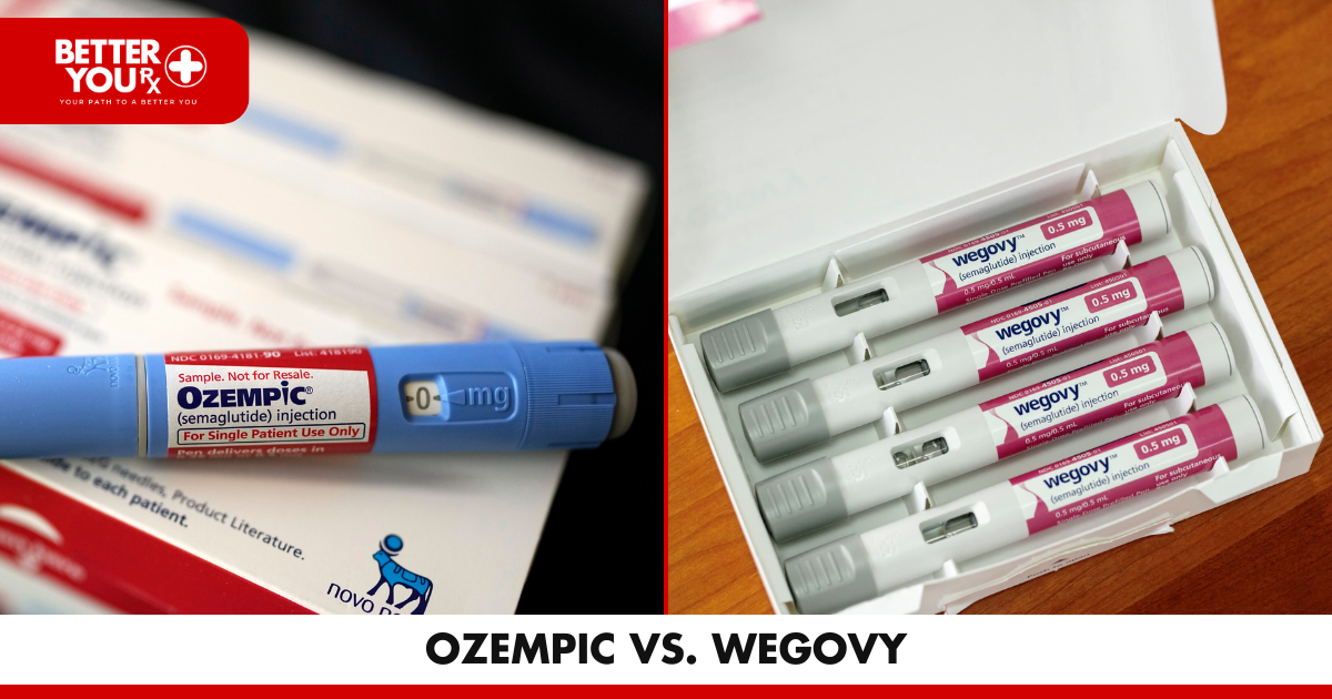 Ozempic vs. Wegovy | Better You Rx