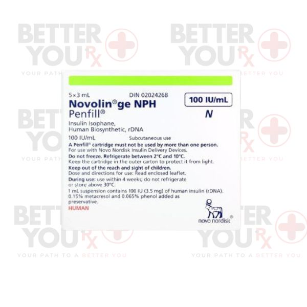Novolin GE NPH Penfill Cartridge