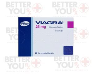 Sildenafil 25mg 4 Tablets