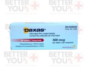 Daxas 500mcg 30 Tablets | Better You Rx
