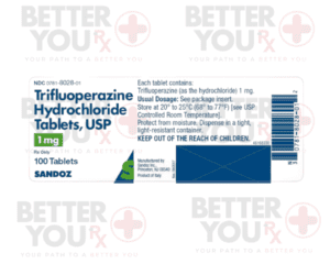 Trifluoperazine 1mg 100 Tablets