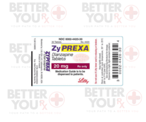 Zyprexa 20mg 28 Tablets