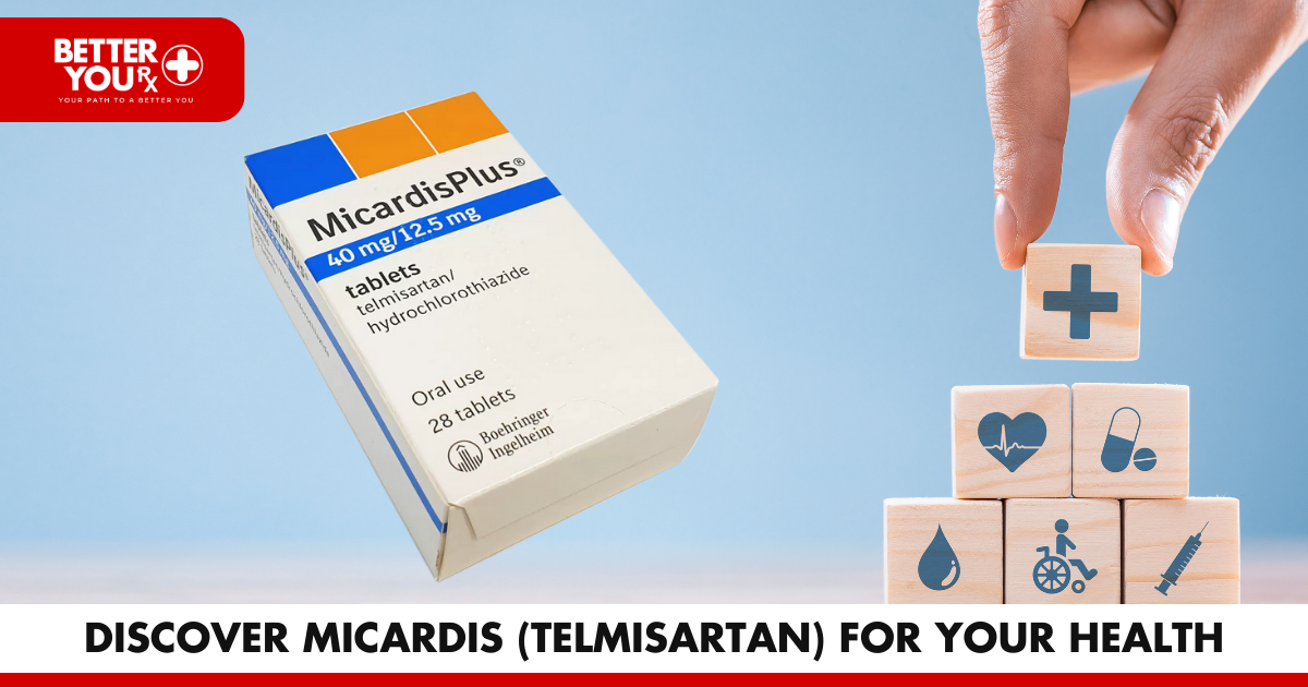 Discover Micardis (Telmisartan) for Your Health | Better You Rx