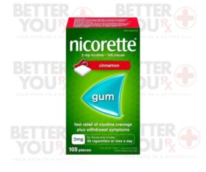 Buy Nicorette Cinnamongum from Canada