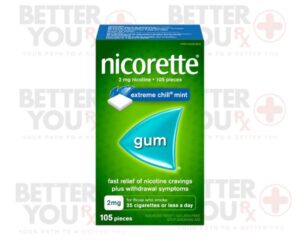 Buy Nicorette Extreme Chillgum from Canada