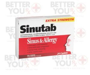 Buy Sinutab Sinus Allergy from Canada
