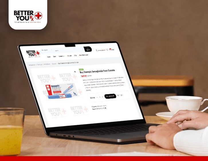 Man browsing on laptop