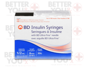 Buy BD Ultrafine II Insulin Syringes from Canada