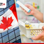 Canadian healthcare concept with pharmacist holding medications and Canadian flag | Better You Rx