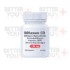 Diltiazem CD 180 mg extended-release capsules bottle, Rx only for hypertension | Better You Rx
