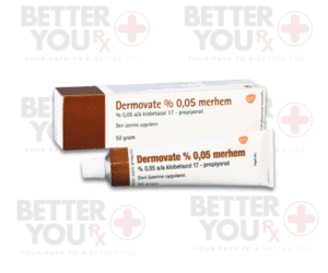 Dermovate 0.05% merhem clobetasol propionate topical ointment for skin relief | Better You Rx