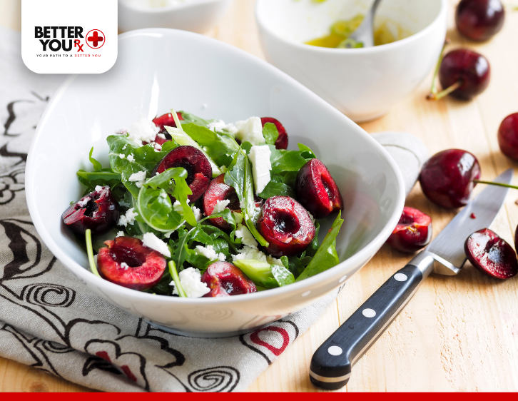 cherries salad