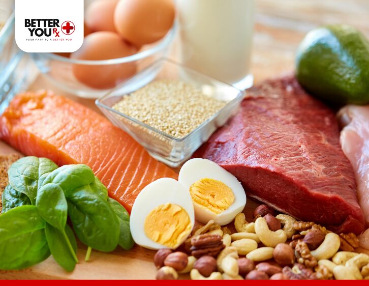 meat vegetables and nuts for diabetic