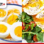 Boiled eggs and soft-boiled eggs with arugula salad for a protein-rich meal option | Better You Rx