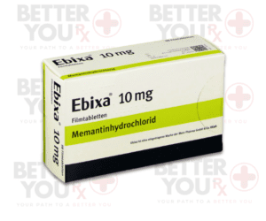 Ebixa 10 mg Memantinhydrochlorid film-coated tablets for cognitive health support | Better You Rx