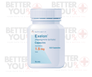Exelon 1.5 mg Capsules for Alzheimer's and Parkinson’s Dementia, 112 Count, Rx Only | Better You Rx