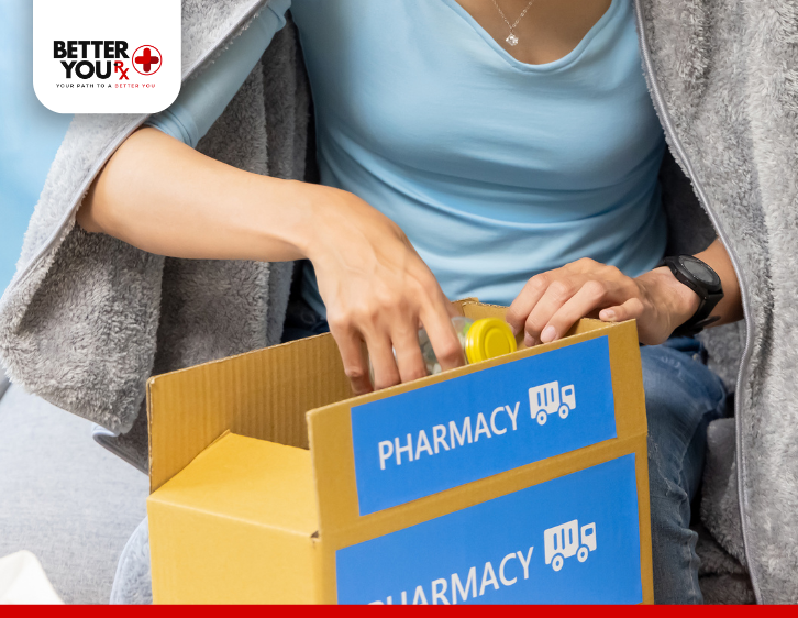 Medicine delivery from online pharmacy