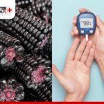 Black corn and blood sugar monitoring concept for diabetes health benefits | Better You Rx