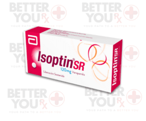 Isoptin SR 120 mg Verapamil for hypertension, sustained calcium channel blocker | Better You Rx