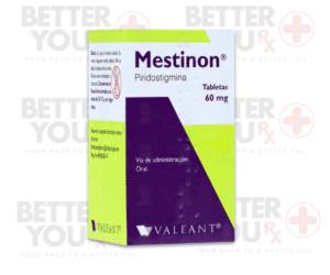 Mestinon | Piridostigmina | Tabletas 60 mg | Vía de administración: Oral | Valeant | Better You Rx