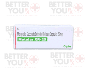 Metoprolol Succinate Extended-Release Capsules 25 mg | Metolar XR-25 | Cipla | Better You Rx