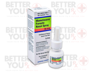 Mometasone Furoate Nasal Spray 50 mcg | 120 Metered Spray | Better You Rx