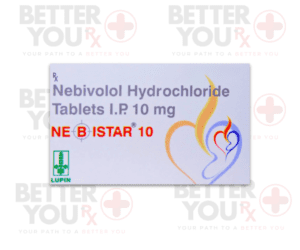 Nebivolol Hydrochloride Tablets I.P. 10 mg NEBISTAR 10 by Lupin for blood pressure | Better You Rx