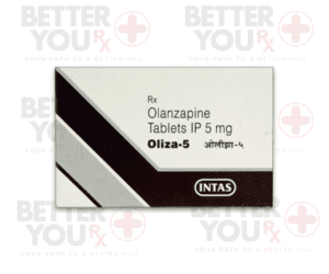 Oliza-5 Olanzapine Tablets IP 5 mg by Intas, used for mental health treatment | Better You Rx