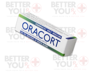 Oracort Triamcinolone Acetonide Paste for mouth ulcers, pharmacist-only medicine | Better You Rx