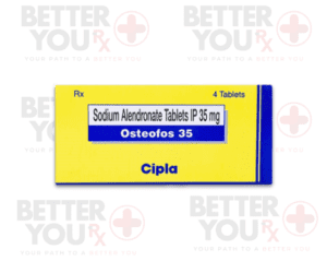 Osteofos 35 mg Sodium Alendronate Tablets for osteoporosis treatment by Cipla | Better You Rx