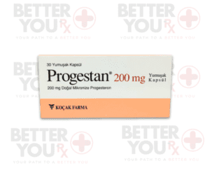 Progestan 200mg Natural Micronized Progesterone, 30 Count for Hormonal Support | Better You Rx