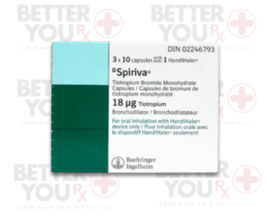 Spiriva 18 μg Tiotropium Bromide Monohydrate with HandiHaler by Boehringer Ingelheim | Better You Rx