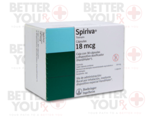 Spiriva 18 mcg Tiotropium capsules with HandiHaler, 30 count by Boehringer Ingelheim | Better You Rx