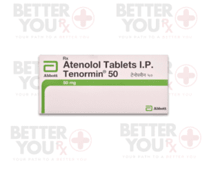 Tenormin 50 mg Atenolol tablets for hypertension and heart condition treatment | Better You Rx