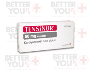 Tensinor 50 mg Atenolol tablets by AstraZeneca for hypertension and heart health | Better You Rx