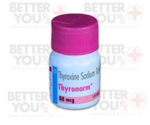 Thyronorm 88 mcg Thyroxine Sodium Tablets – 120 Tablets for Thyroid Hormone | Better You Rx