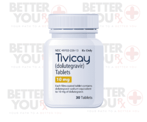 Tivicay 10mg Dolutegravir Tablets HIV treatment medication 30 tablets bottle | Better You Rx