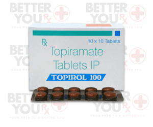 Topirol 100 Topiramate Tablets IP for epilepsy and migraine treatment medication | Better You Rx