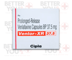 Venlor-XR 37.5 mg Venlafaxine prolonged-release capsules for depression & anxiety | Better You Rx