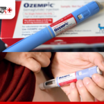 Ozempic box and pen in the hands