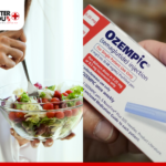 ozempic box and healthy foods