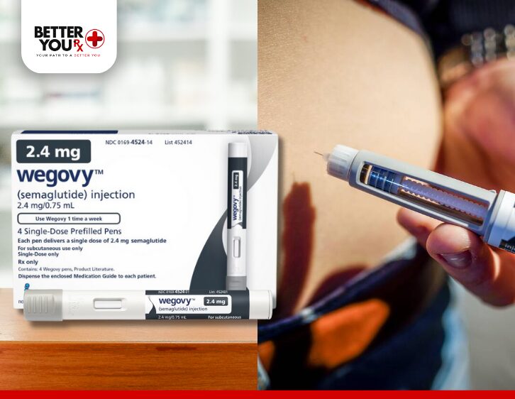 Wegovy 2.4 mg: Weekly semaglutide injection for effective weight management | Better You Rx
