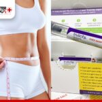 Woman measuring waist with tape and Trulicity injection pen sample | Better You Rx