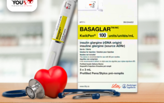 Basaglar insulin pen with stethoscope and heart model for diabetes management care | Better You Rx