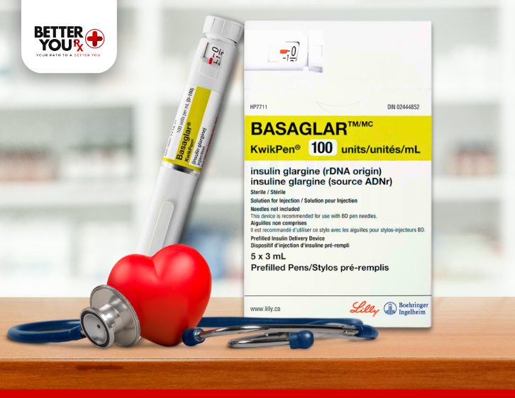 Basaglar KwikPen insulin box and pen