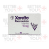 Xarelto Rivaroxaban 10mg anticoagulant tablets by Bayer, 30-count box | Better You Rx