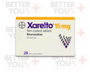 Xarelto Rivaroxaban 15mg Film-Coated Tablets, 28-Count | Better You Rx