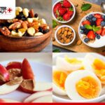 Snacks: nuts, yogurt with berries, apple & peanut butter, boiled eggs | Better You Rx