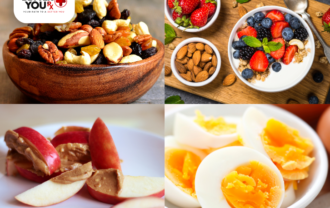 Snacks: nuts, yogurt with berries, apple & peanut butter, boiled eggs | Better You Rx